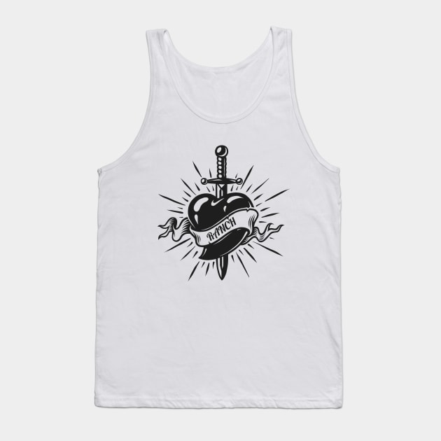 Ranch Tattoo Mother Tank Top by karutees